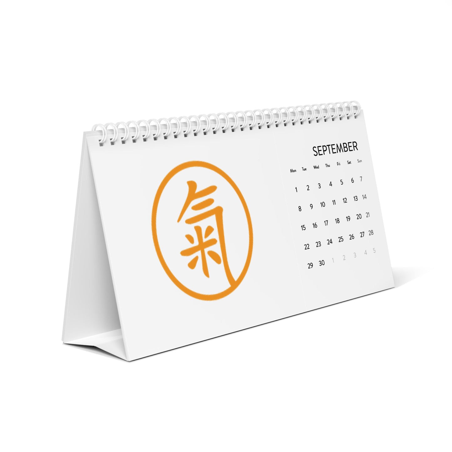 Desk Calendar (2025 grid)