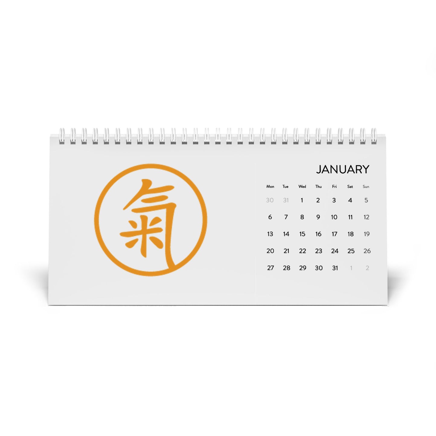 Desk Calendar (2025 grid)
