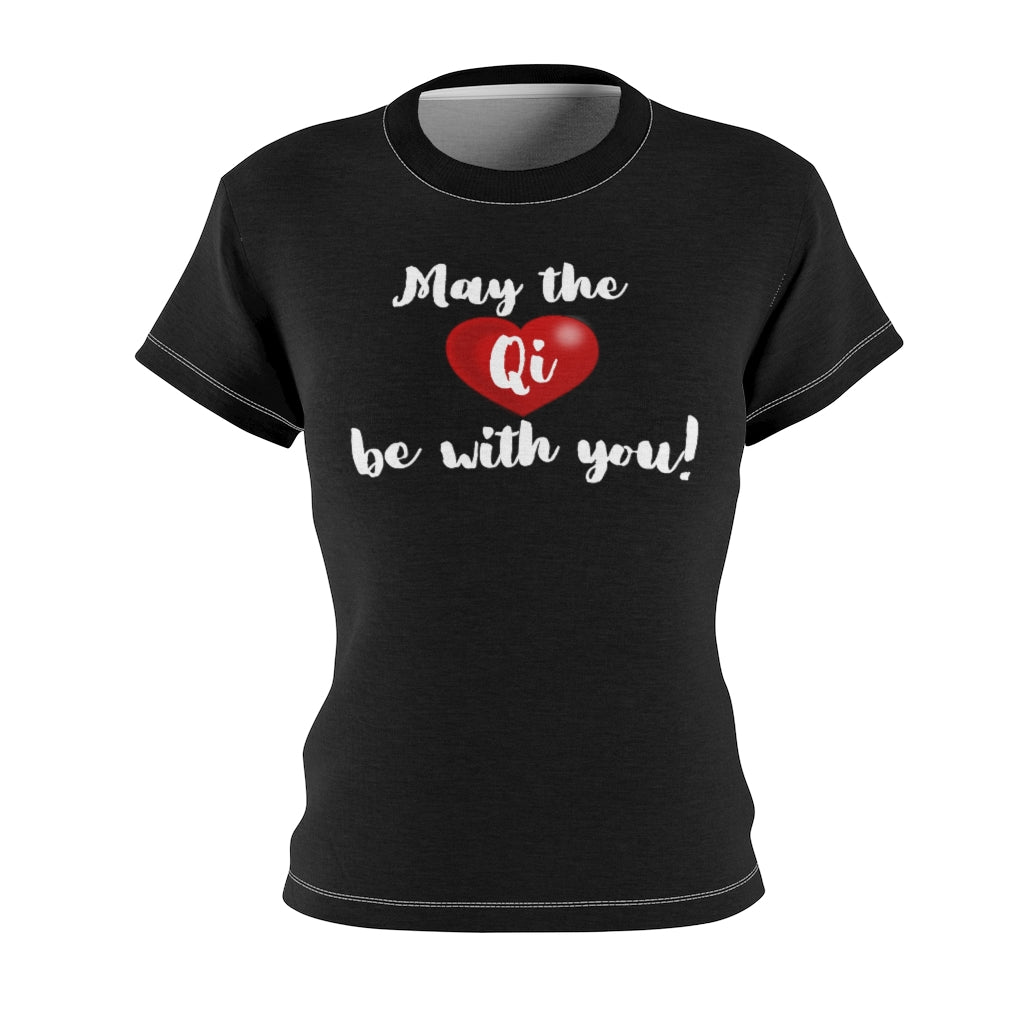 May The Qi Be With You! - Women's AOP Cut & Sew Tee