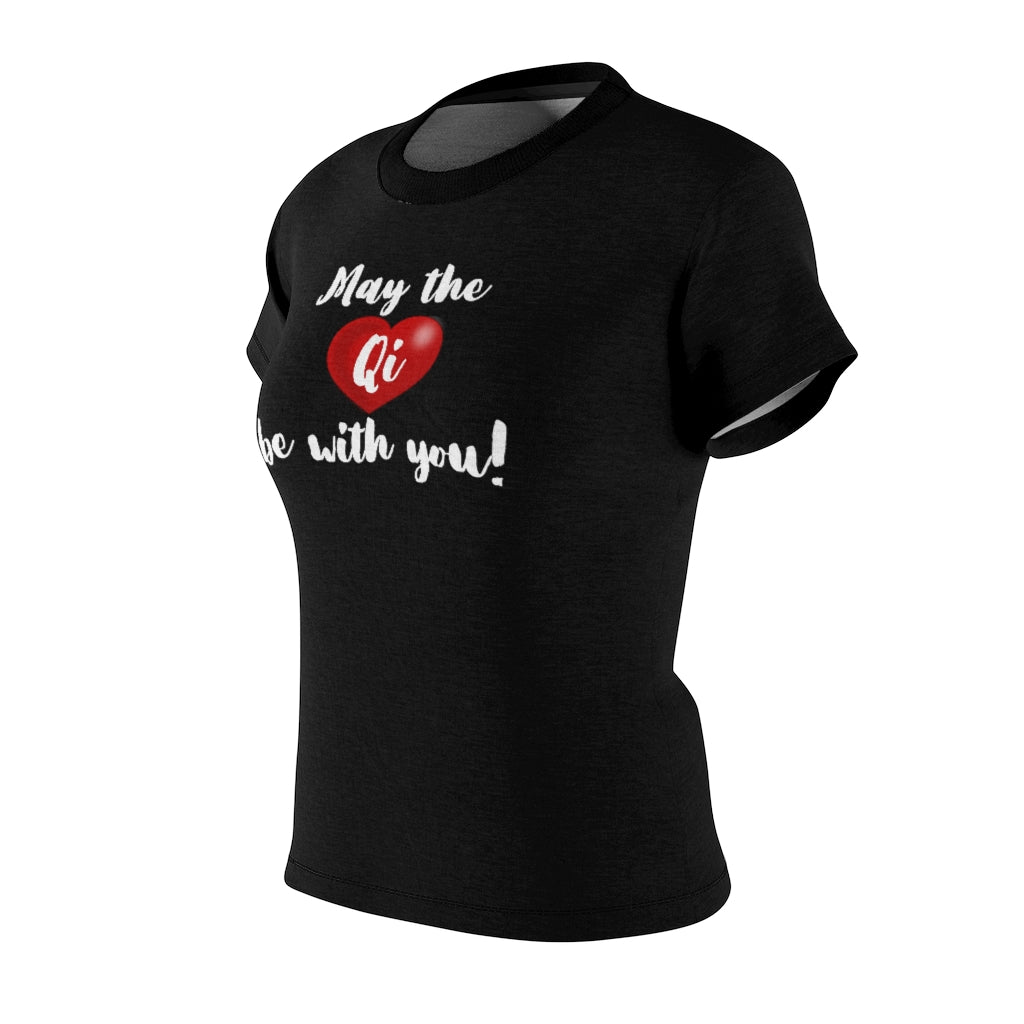 May The Qi Be With You! - Women's AOP Cut & Sew Tee