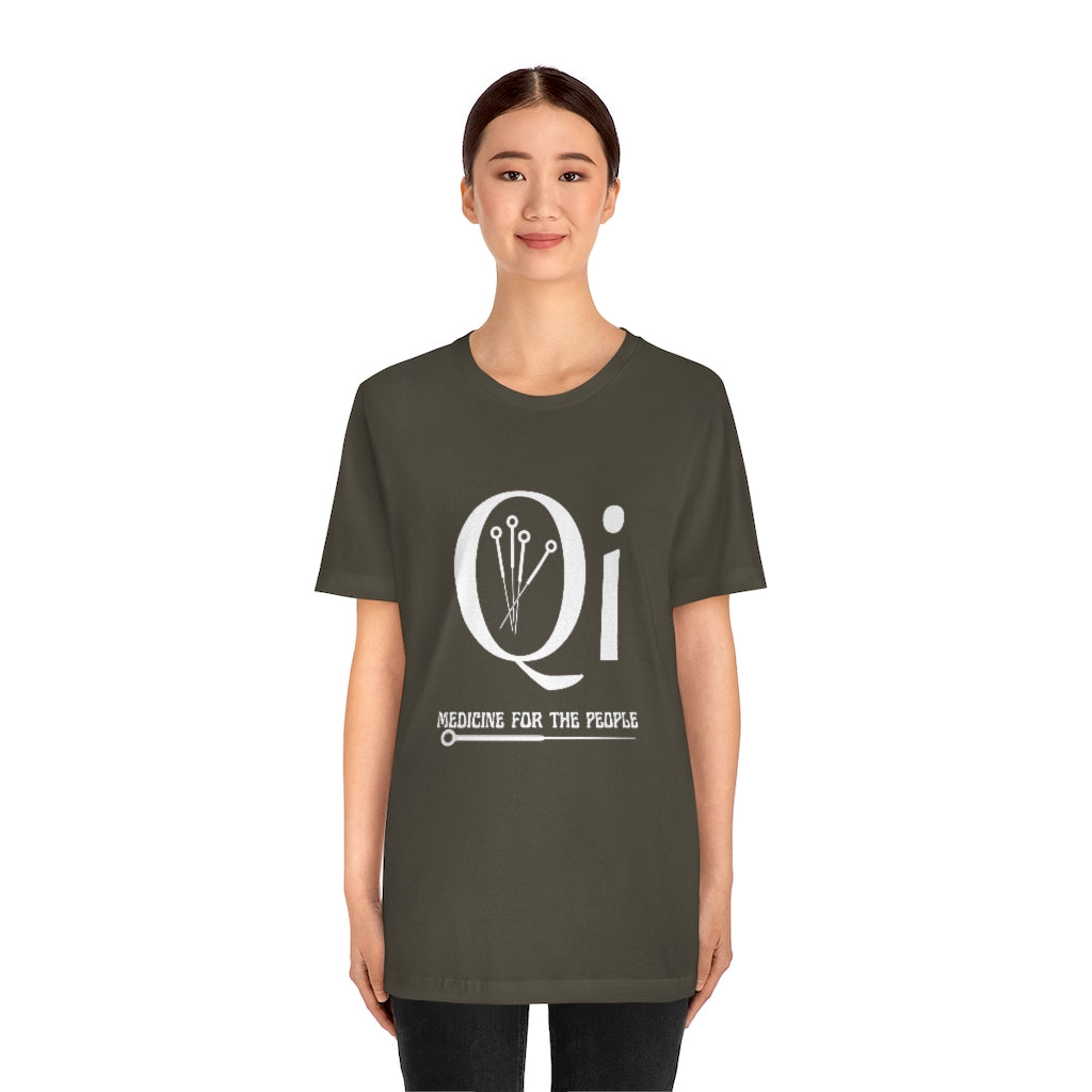 The Acupuncturist's Qi-Shirt - A Classic Jersey Short Sleeve Qi-Shirt