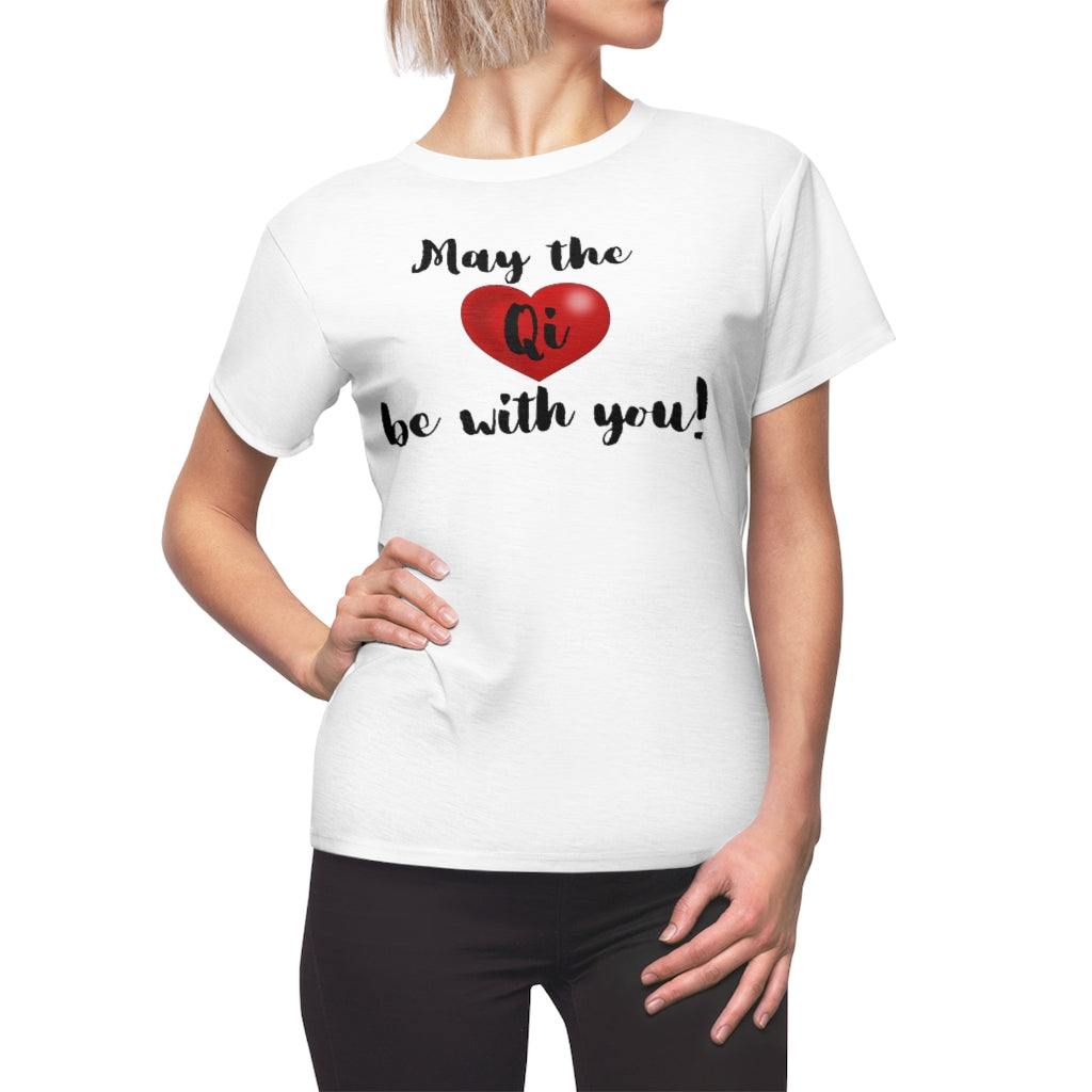 May The Qi Be With You - Women's AOP Cut & Sew Tee